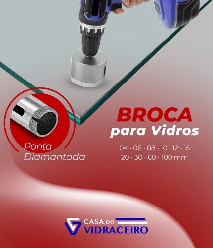 Broca diamantada cilíndrica · 4 mm